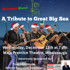 Off The Rock Performing a Christmas Show at Maja Prentice Theatre.